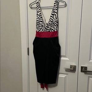Zebra Print Dress